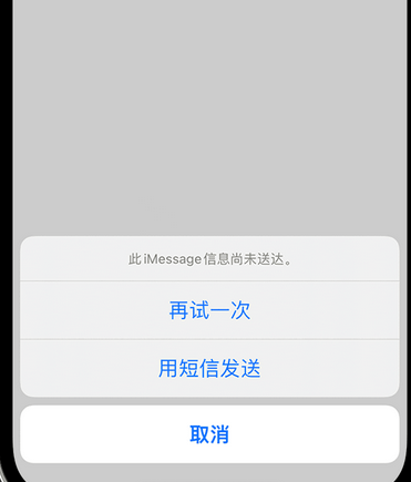 沁园街道apple维修iPhone上无法正常发送iMessage信息