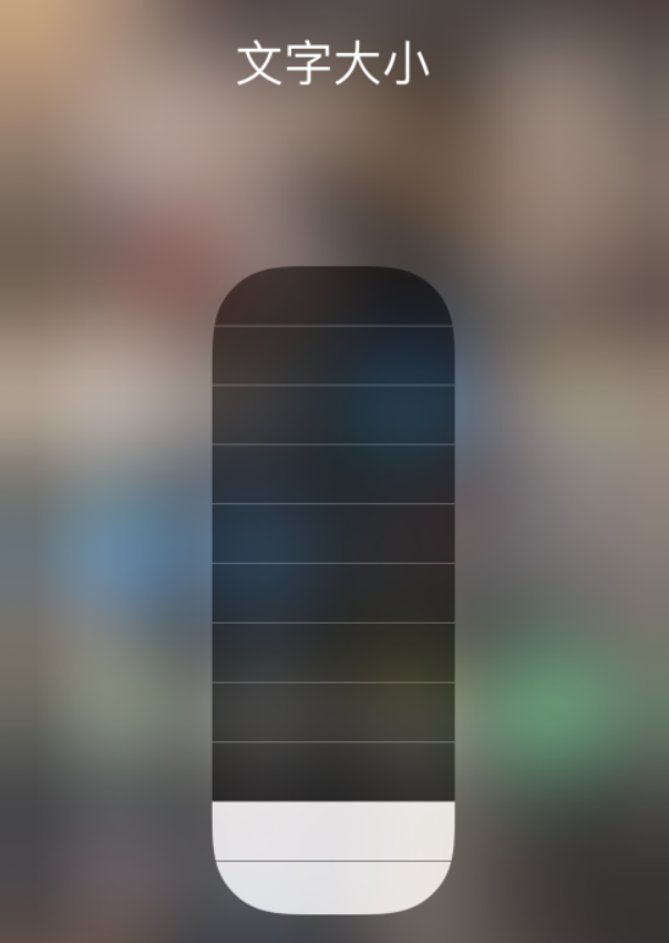 沁园街道苹果手机维修分享小技巧：在 iPhone 控制中心快速调节字体大小 